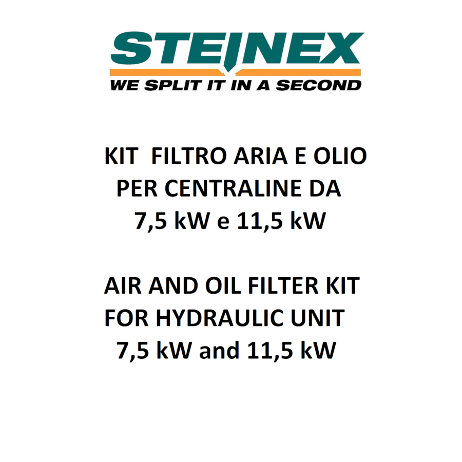 Kit filtro aria e olio centraline idrauliche