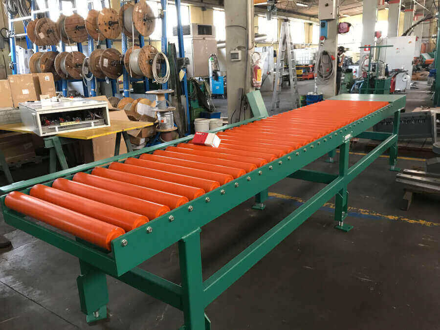 Rulliera industriale per movimentazione materiali
