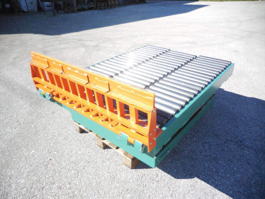 Rulliera industriale per trasporto materiali